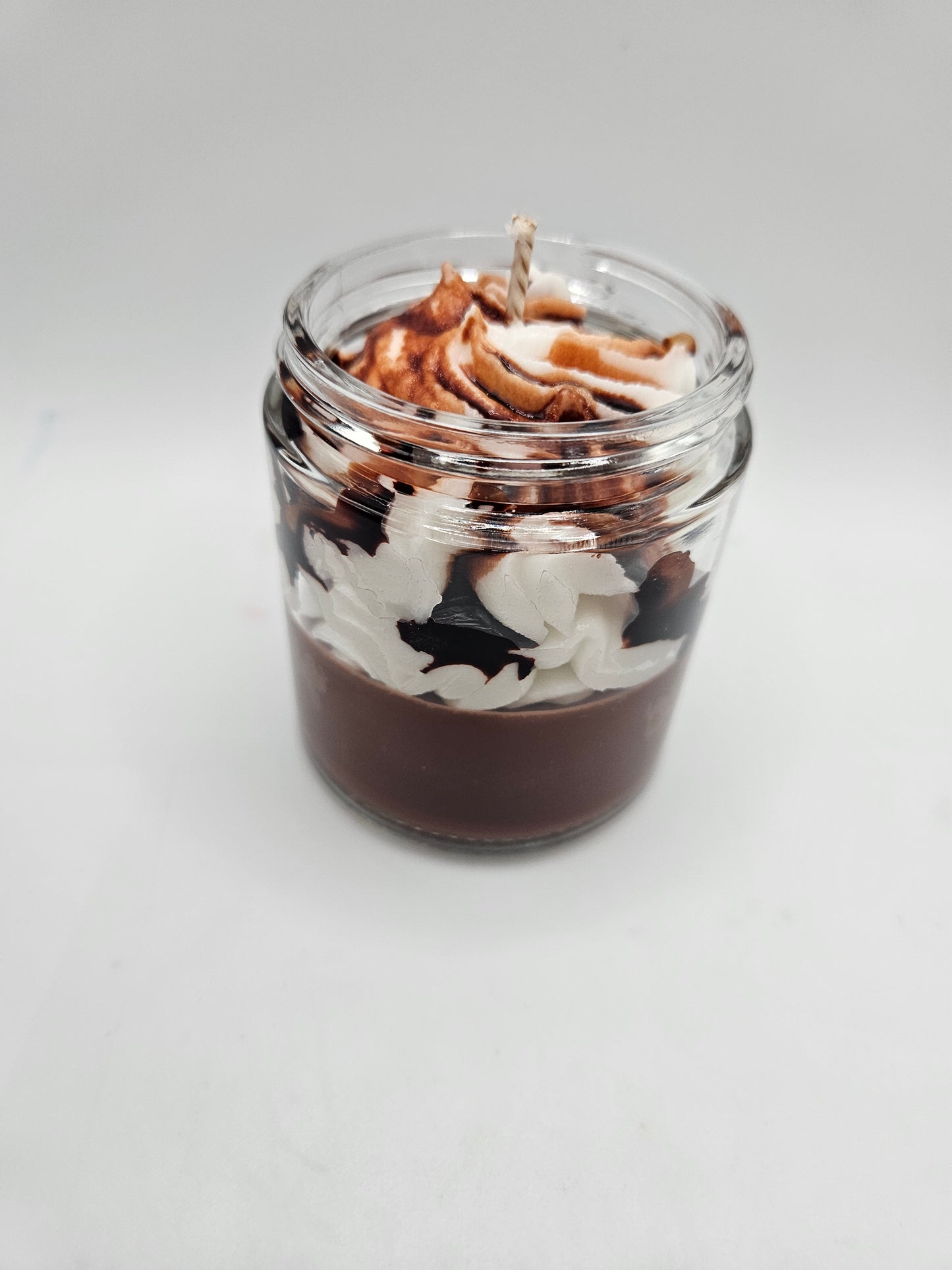 Spiced Mocha Latte scented soy wax candle