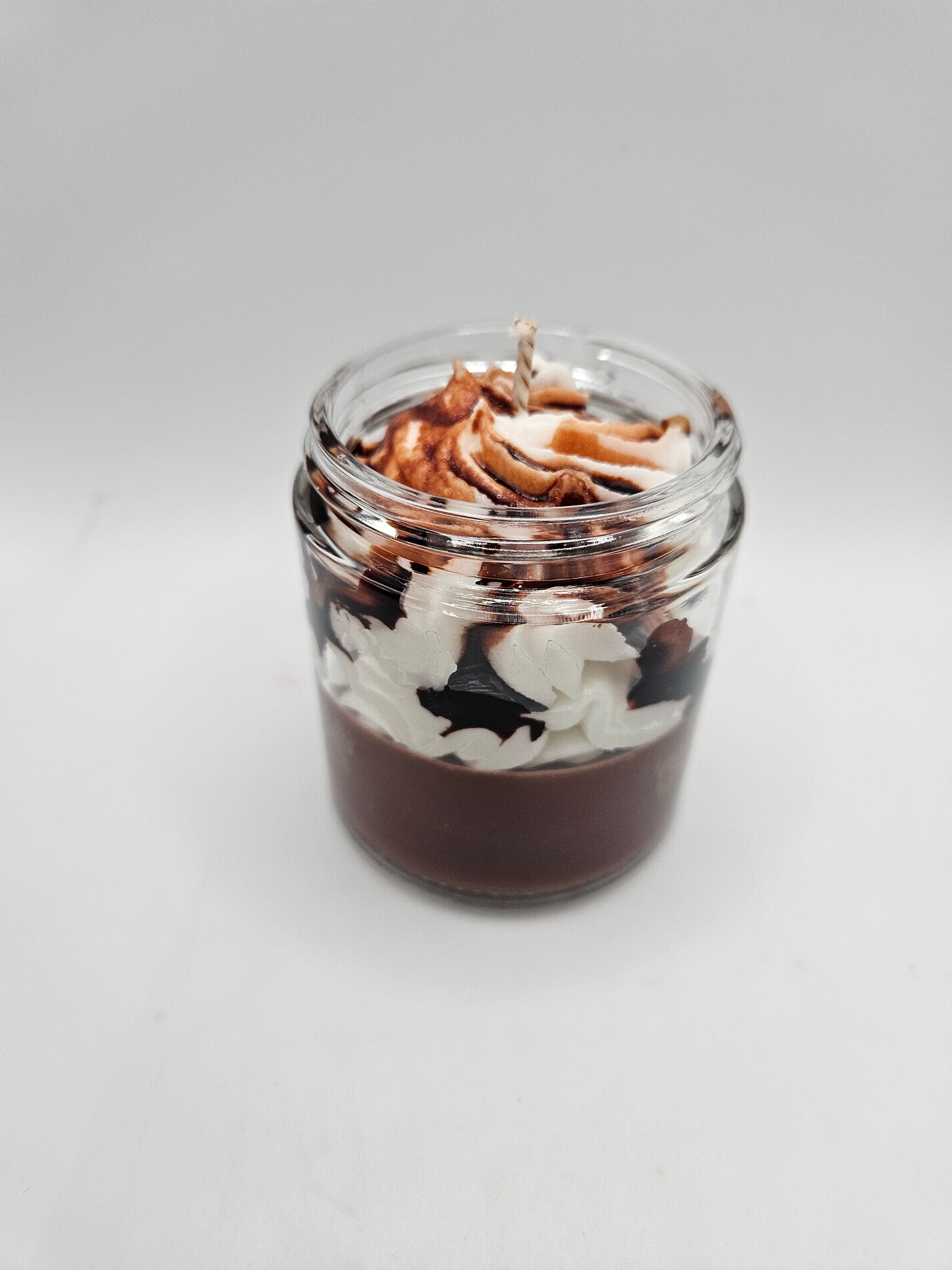 Spiced Mocha Latte scented soy wax candle