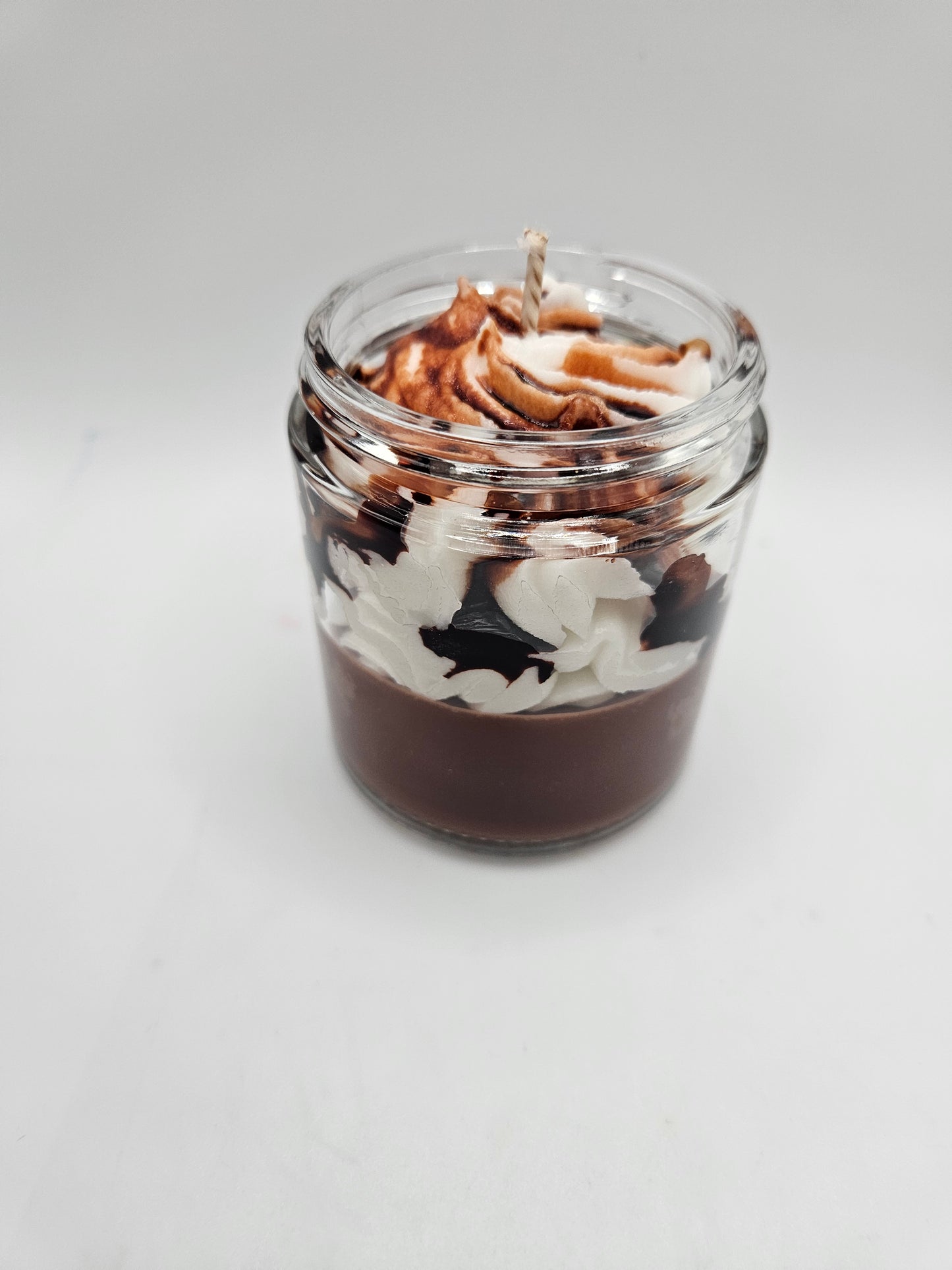 Spiced Mocha Latte scented soy wax candle