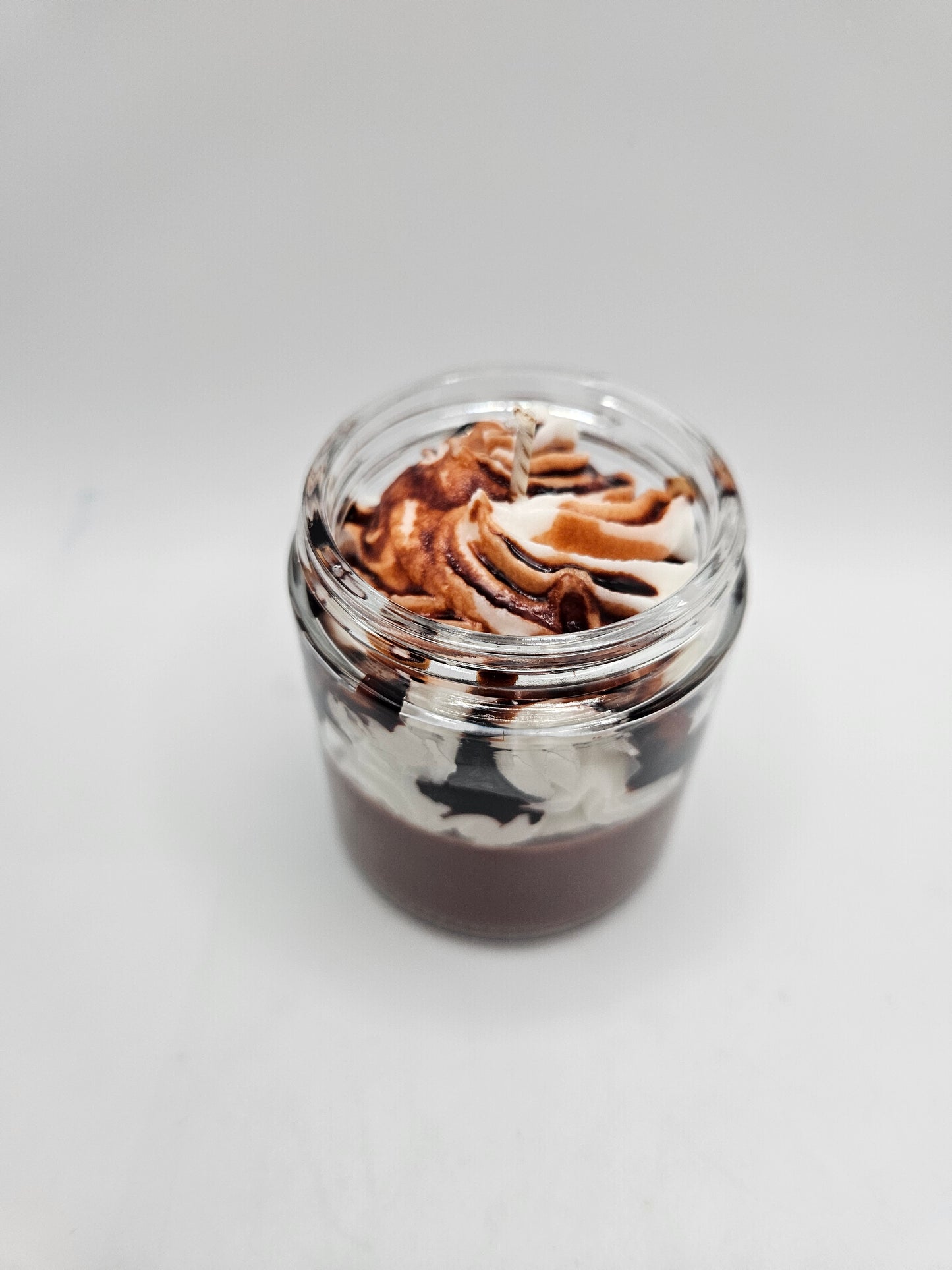 Spiced Mocha Latte scented soy wax candle