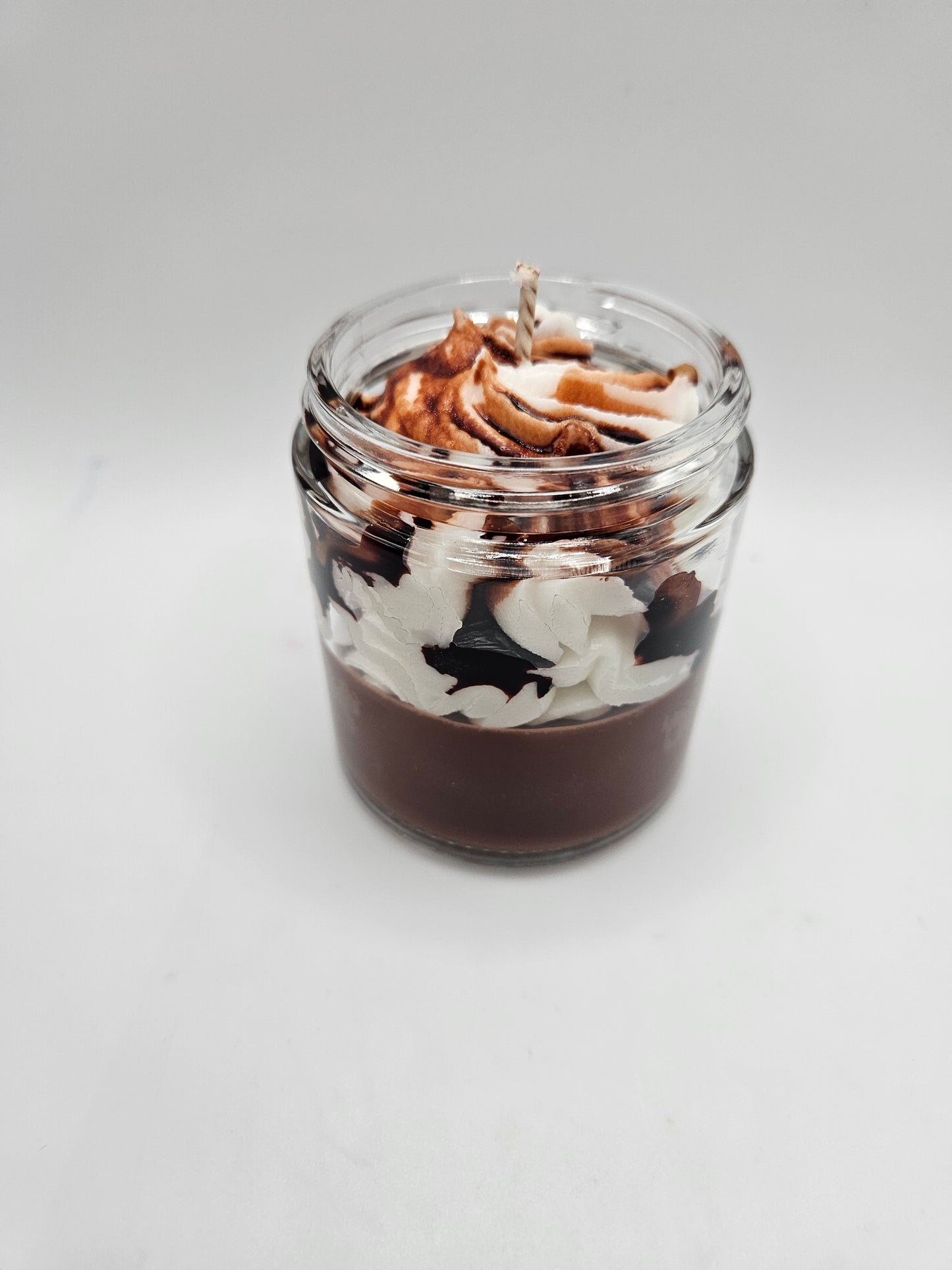 Spiced Mocha Latte scented soy wax candle