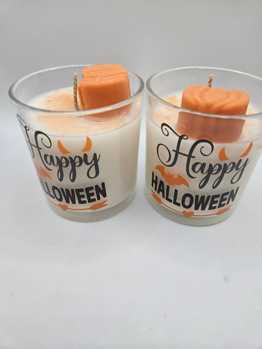 Happy Halloween Candle