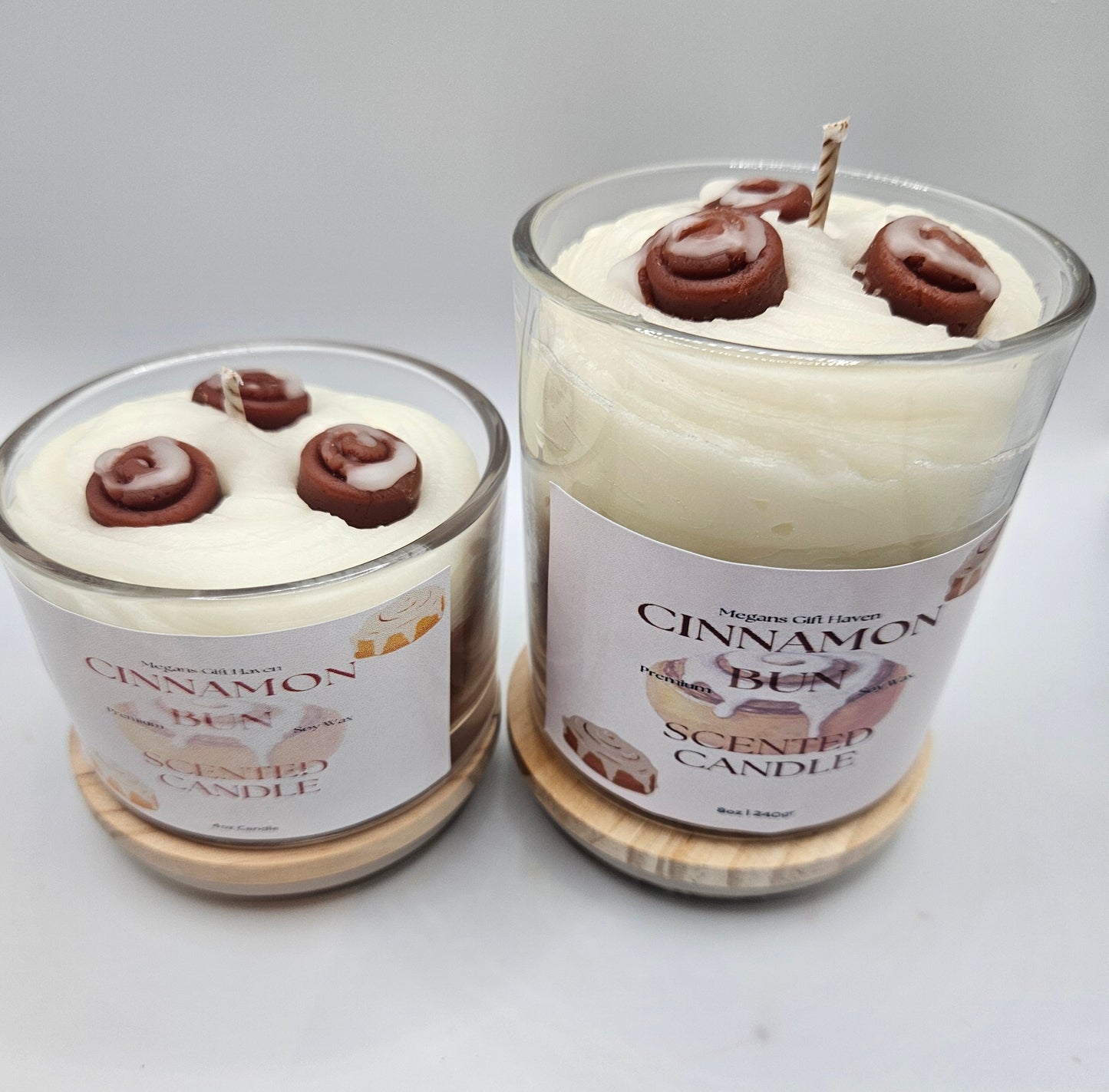 Cinnamon Bun Scented Candle