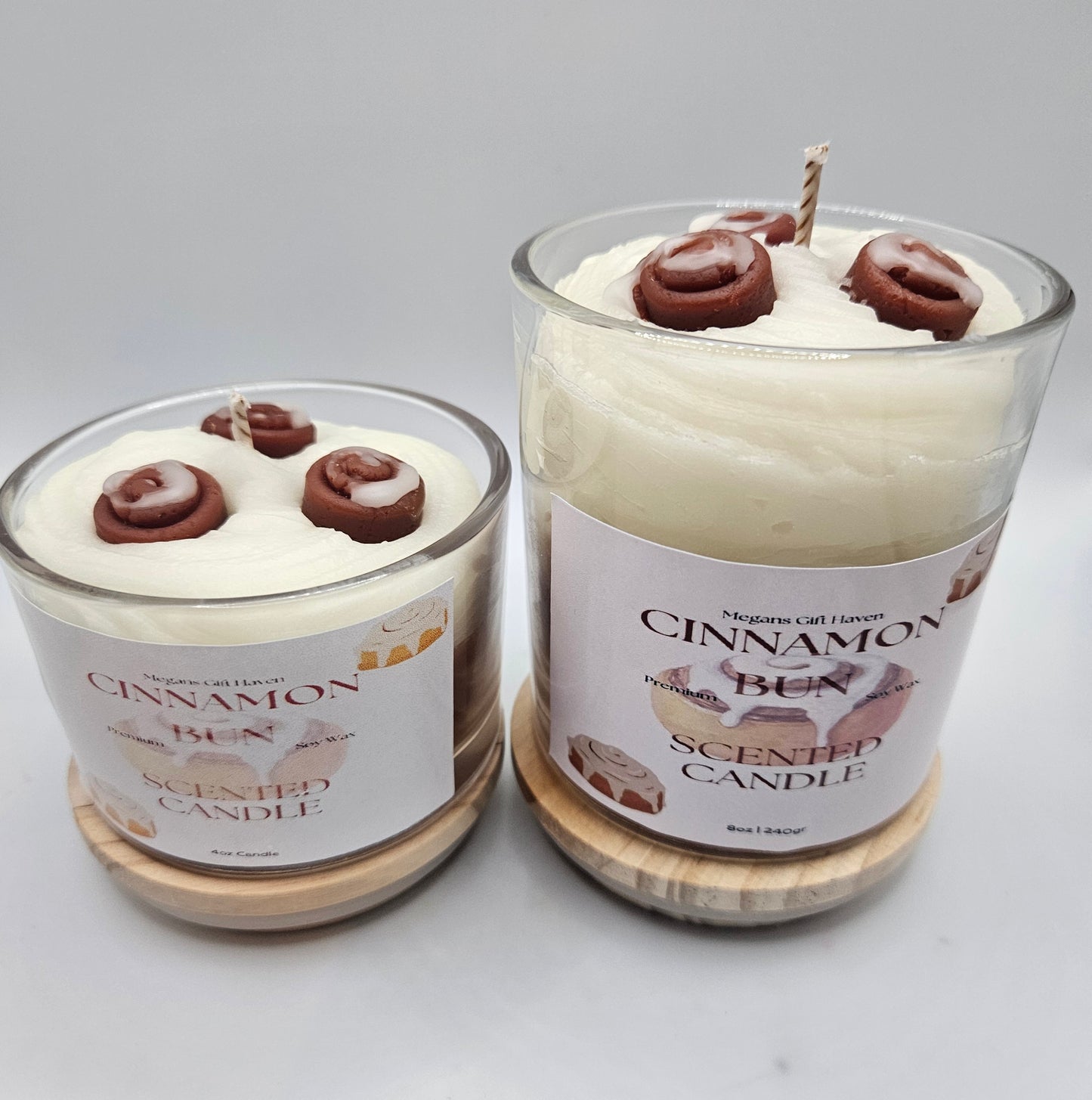 Cinnamon Bun Scented Candle