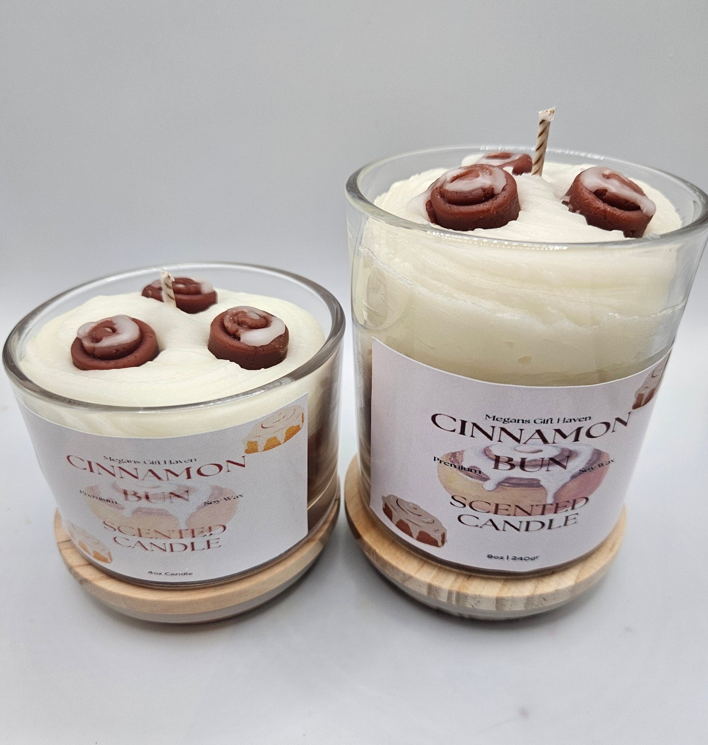 Cinnamon Bun Scented Candle