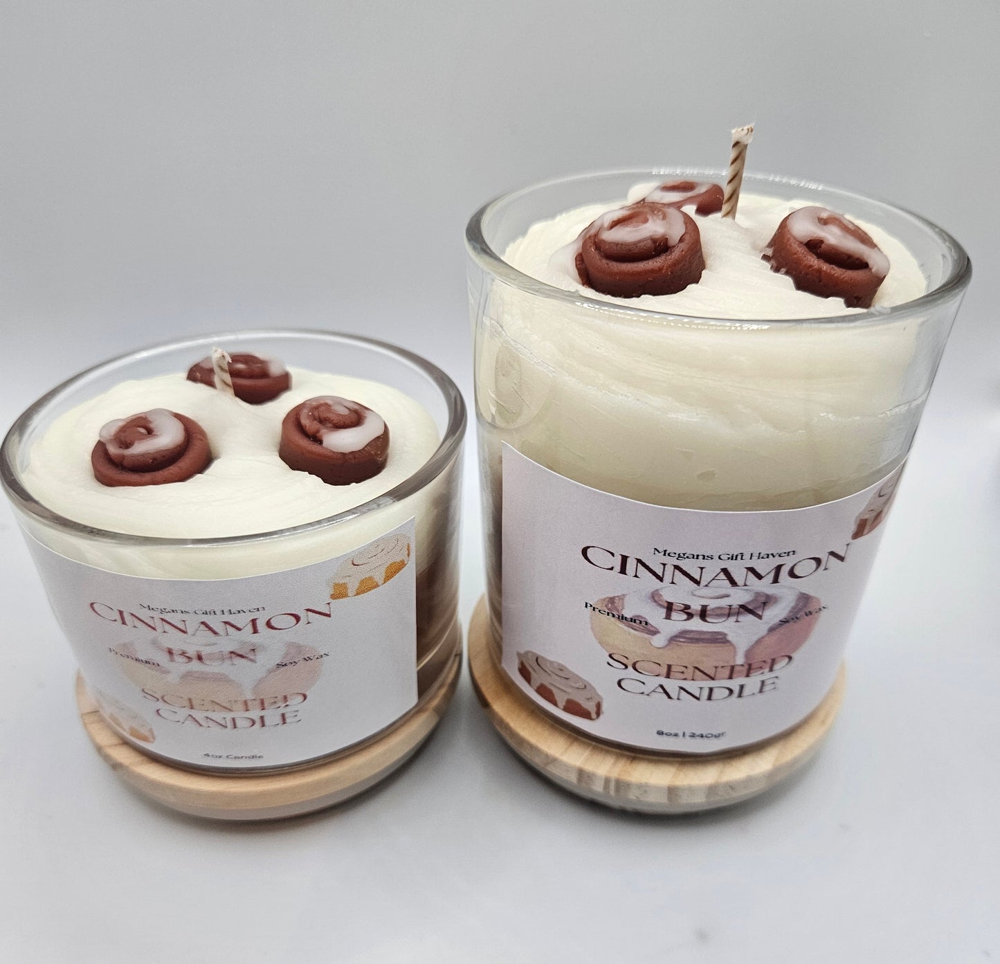 Cinnamon Bun Scented Candle
