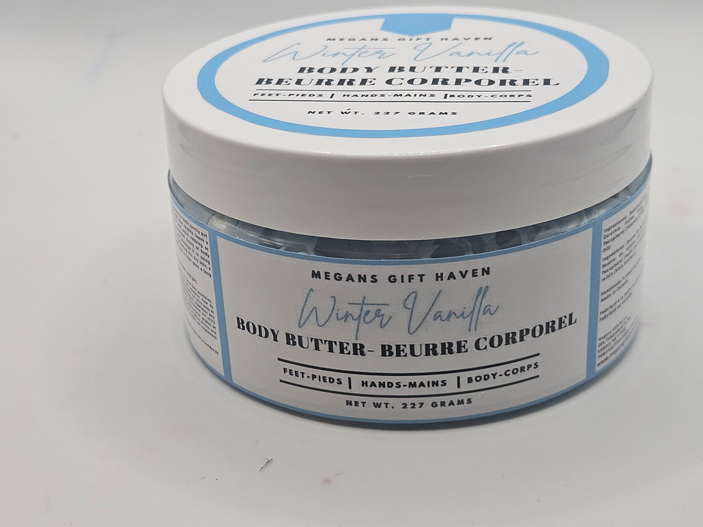 Winter Vanilla Scented Body Butter