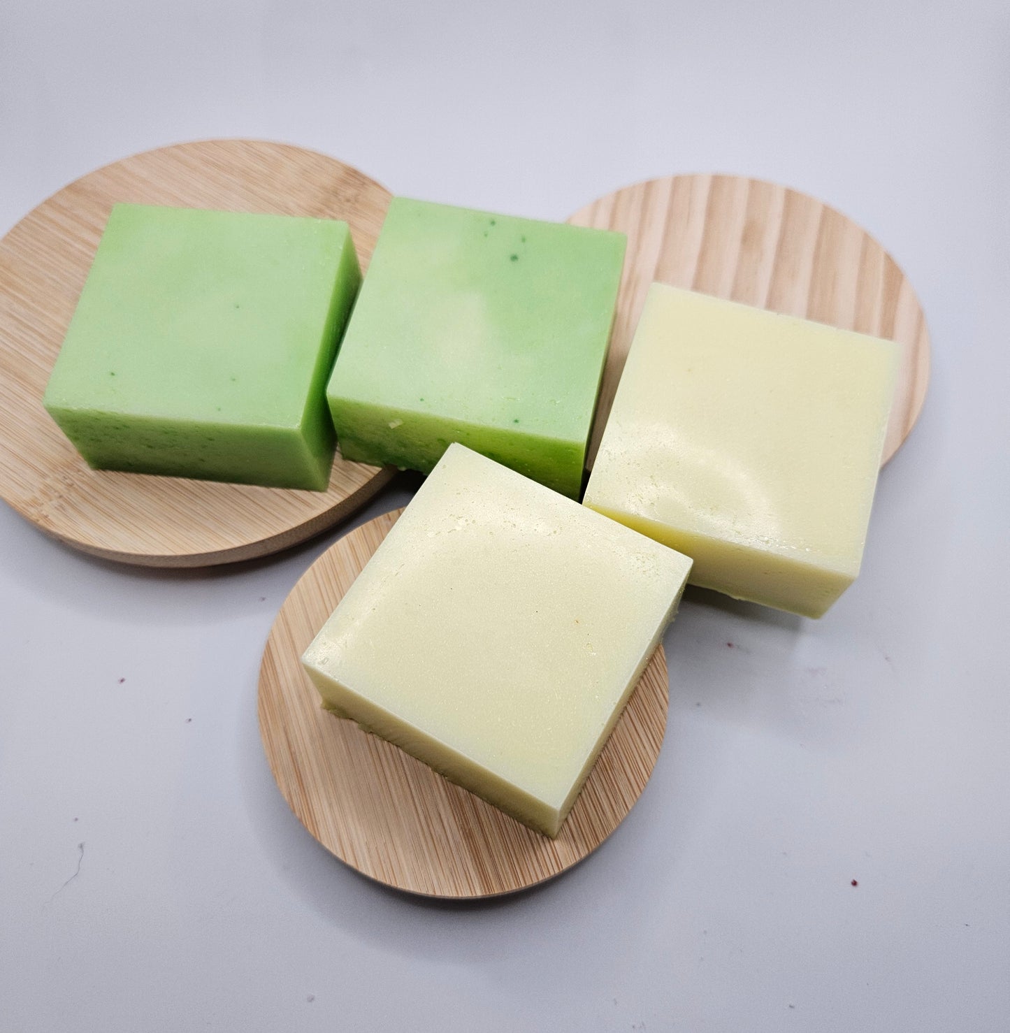 Citrus and sage scented goats milk soap