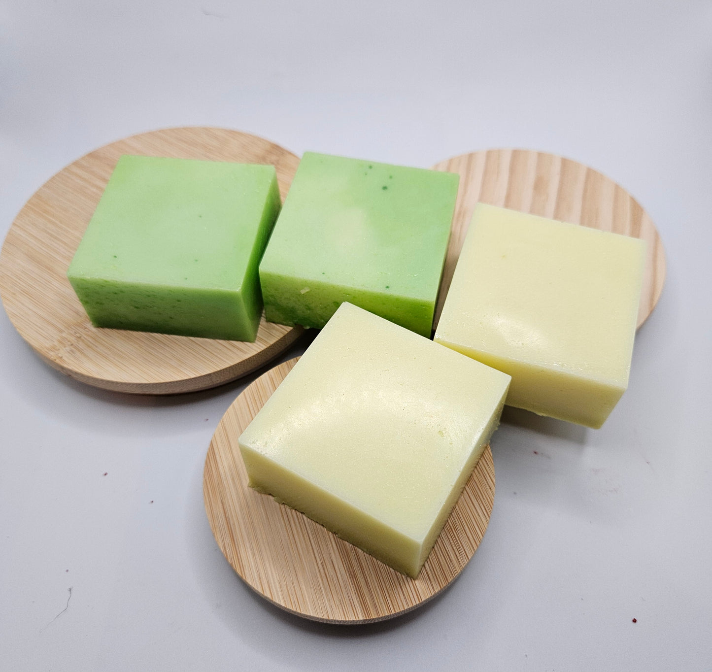 Citrus and sage scented goats milk soap