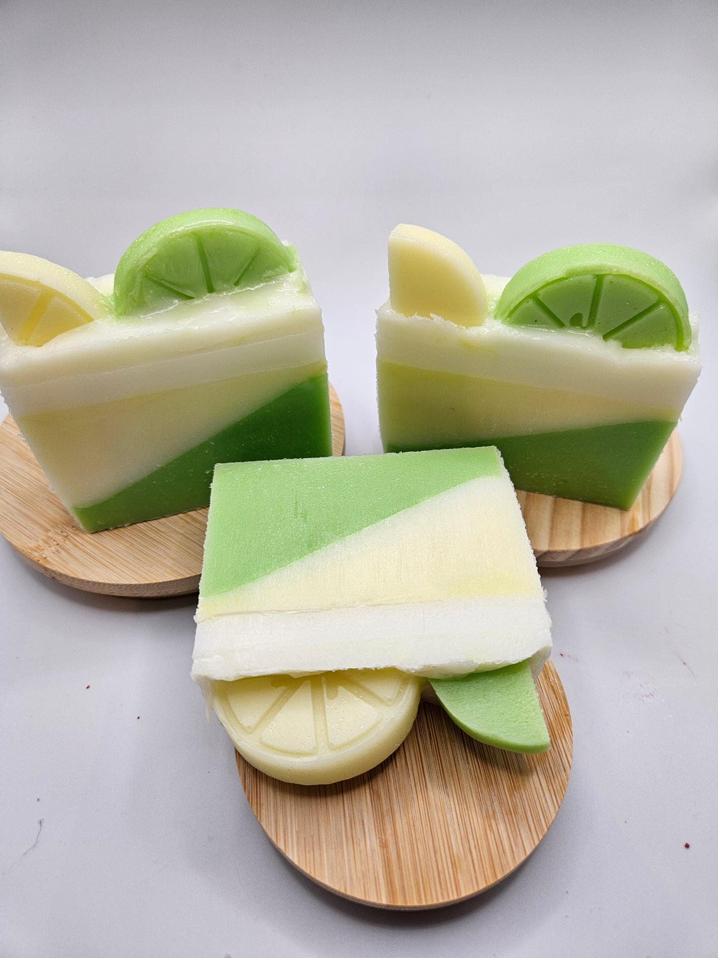 Citrus and sage scented goats milk soap
