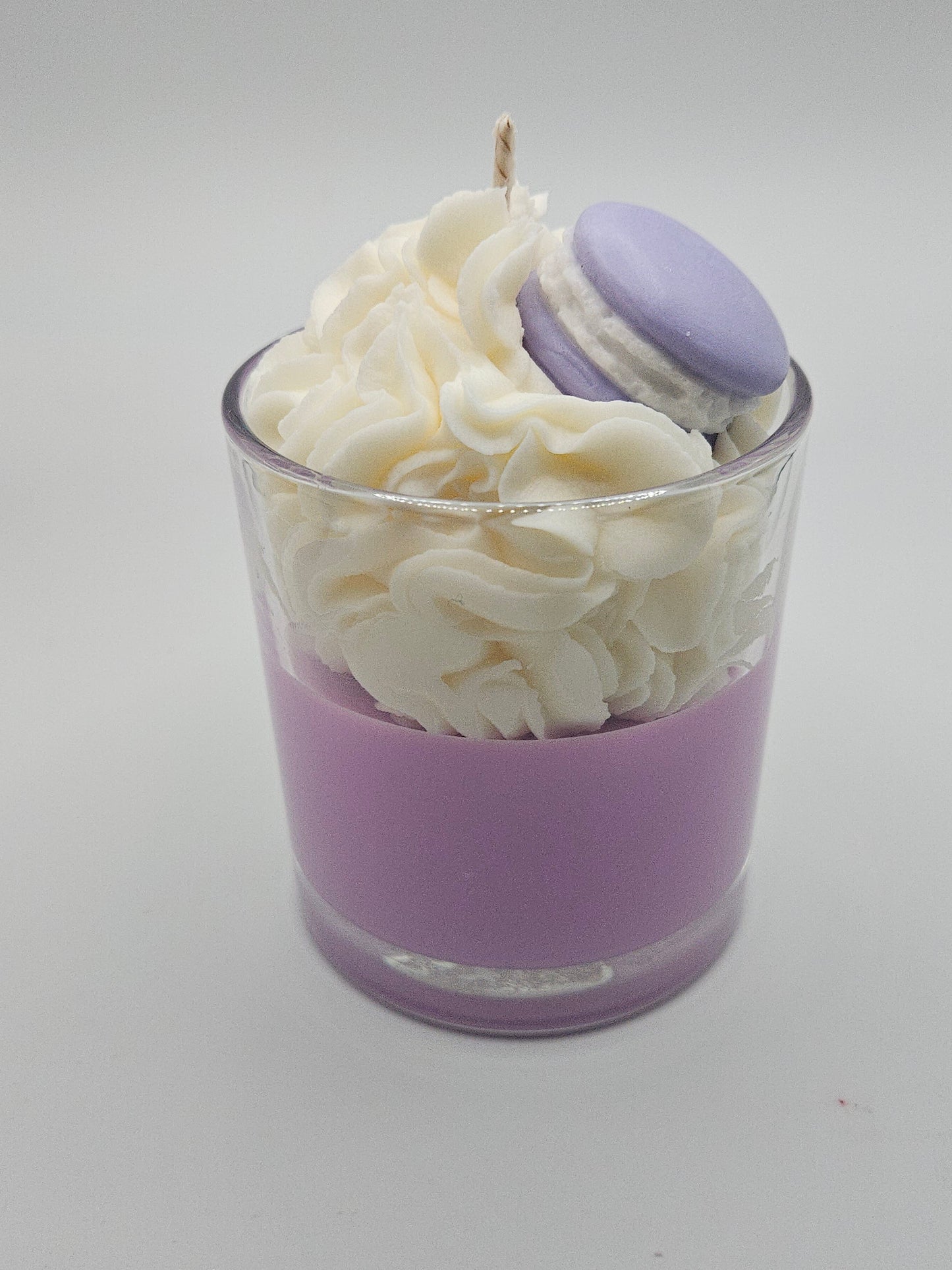 Macaron scented coconut soy wax candle