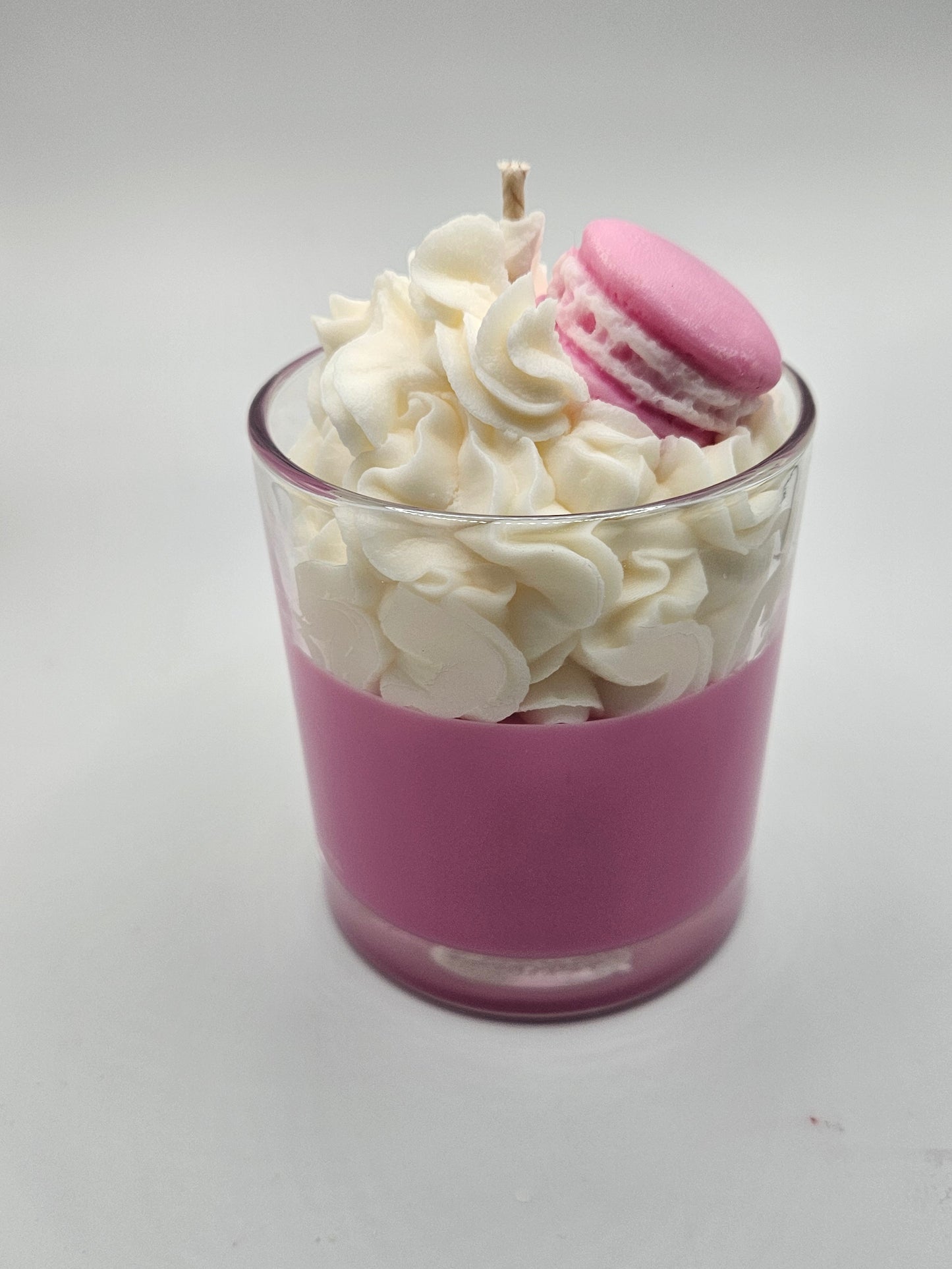 Macaron scented coconut soy wax candle