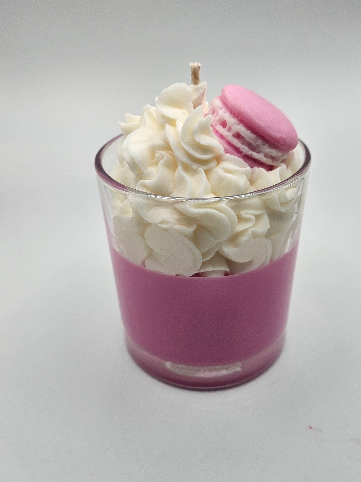 Macaron scented coconut soy wax candle