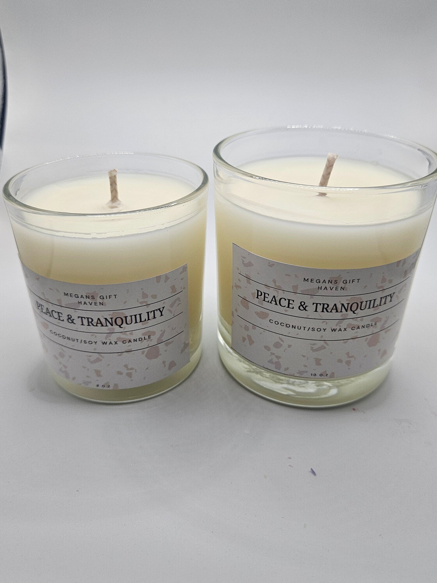 Peace and Tranquility scented candle