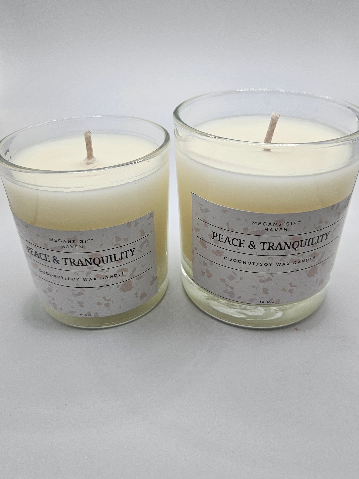 Peace and Tranquility scented candle