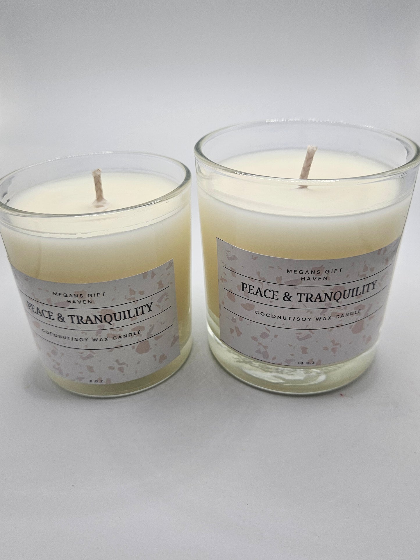 Peace and Tranquility scented candle