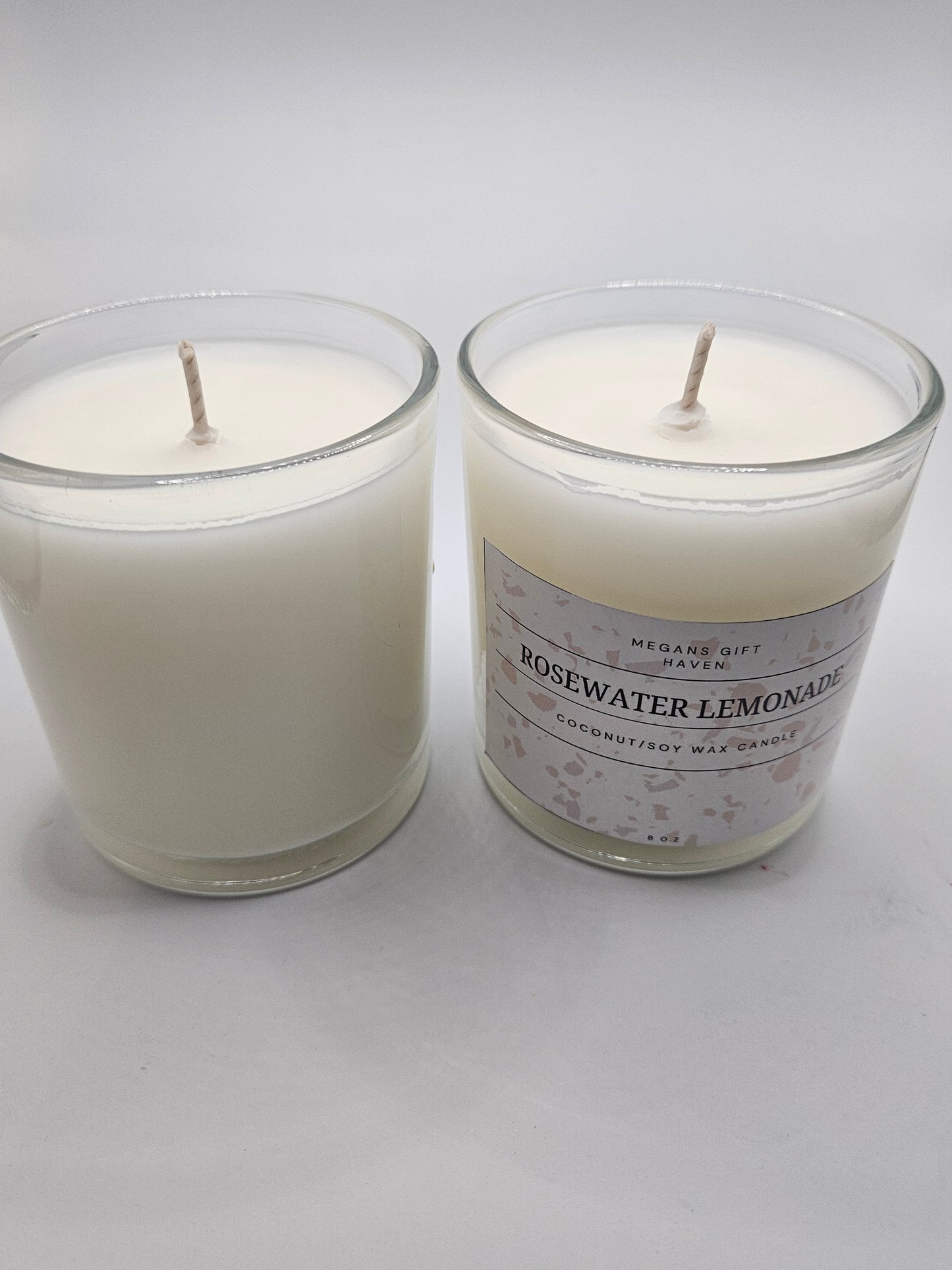 Rosewater lemonade scented candle