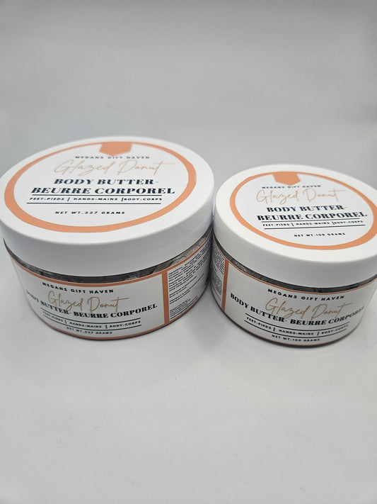 Glazed donut scented body butter