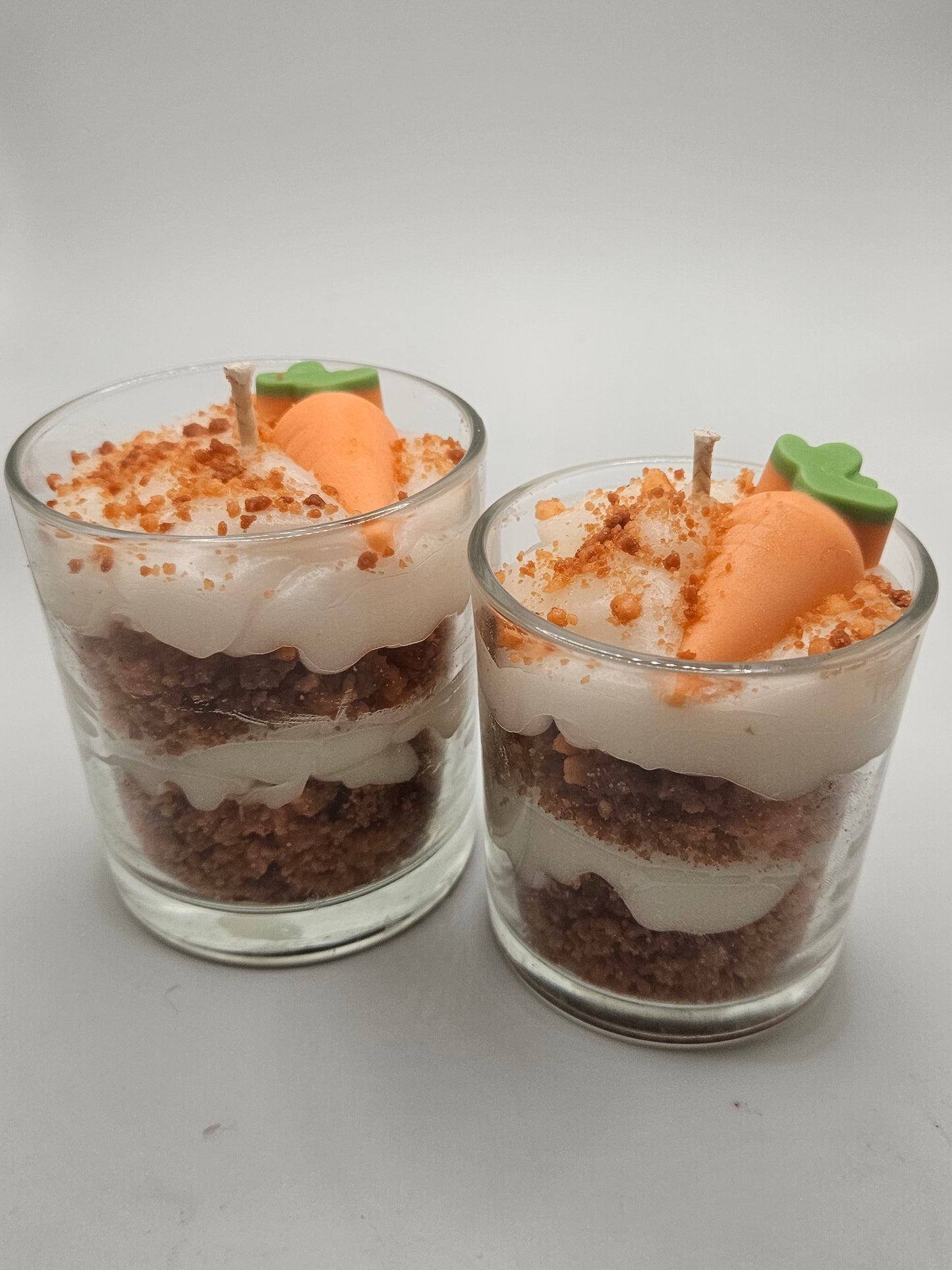 Carrot cake scented candle