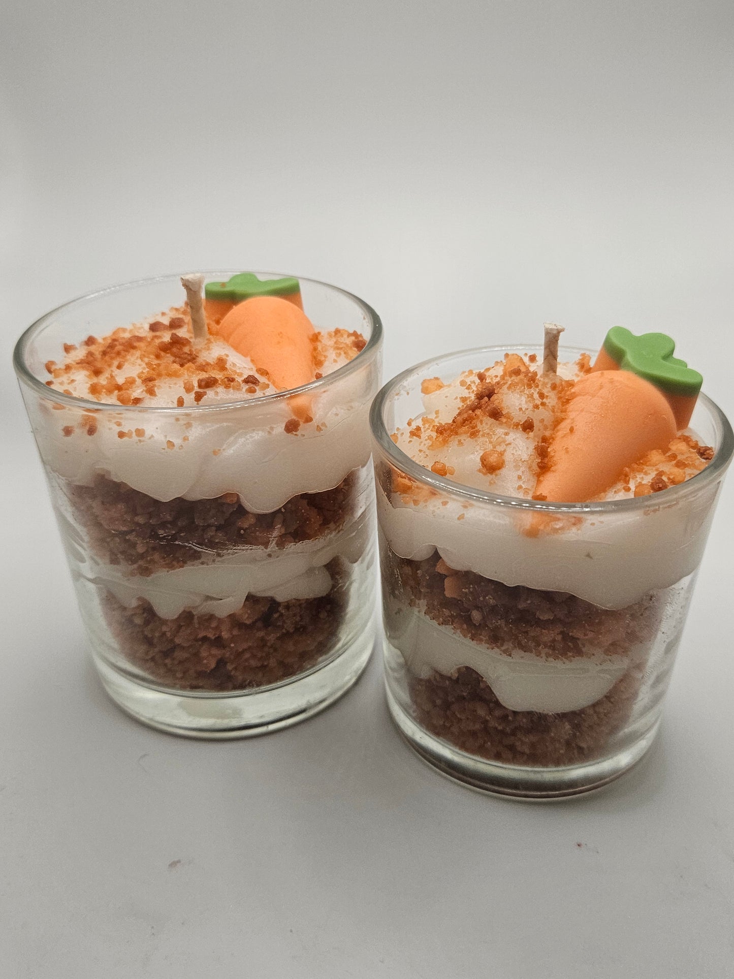 Carrot cake scented candle
