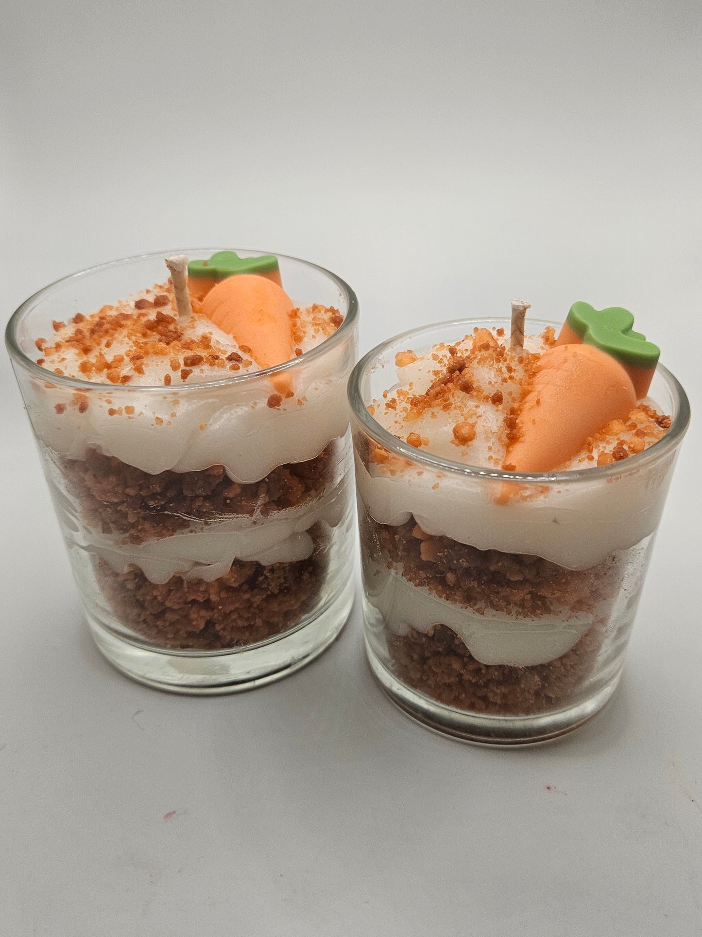 Carrot cake scented candle
