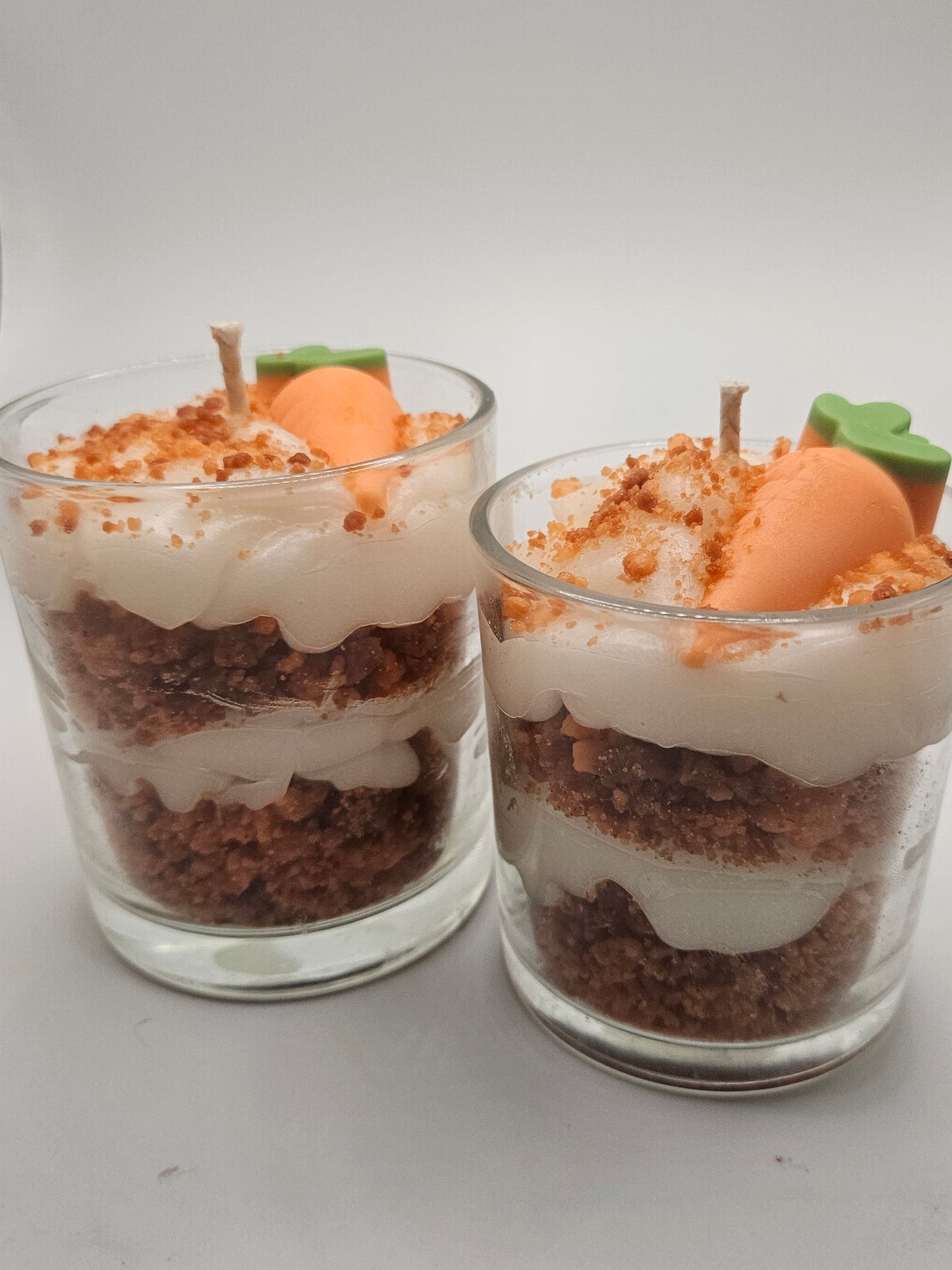 Carrot cake scented candle