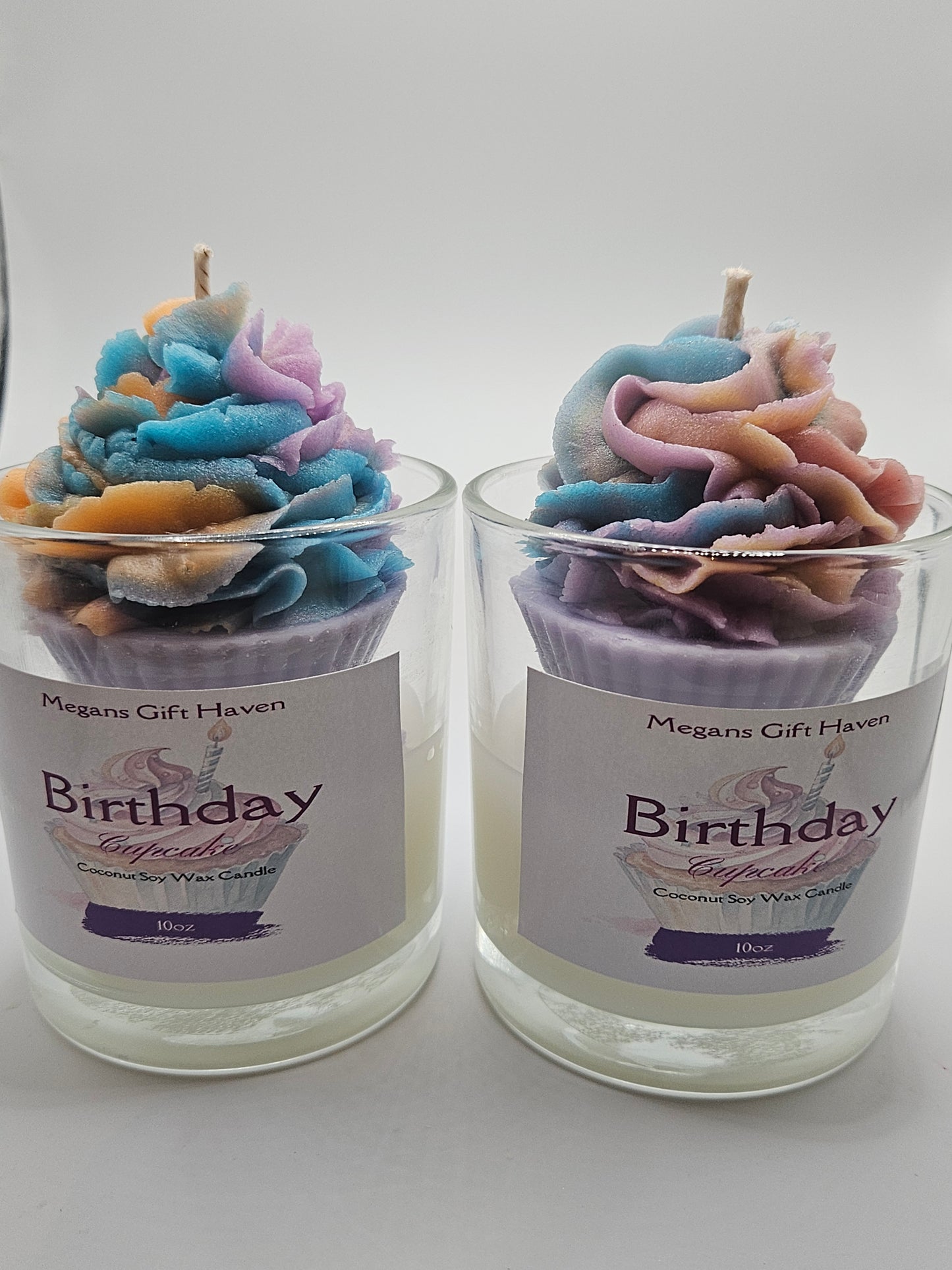 Birthday cupcake funfetti scented candle