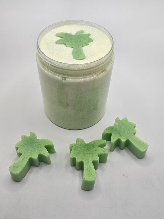 Caribbean Dreams scented Foaming Sugar Scrub