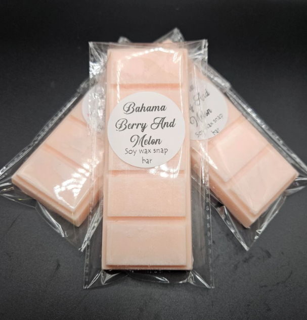 Bahama Berry And Melon Soy Wax Melts Snap Bar