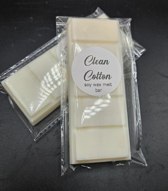 Clean Cotton Soy Wax Snap Bar