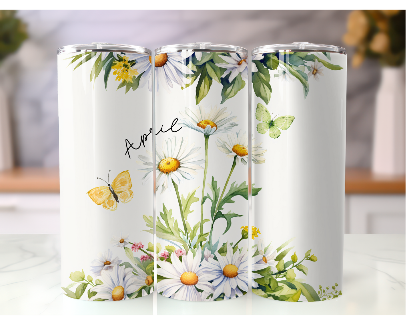 Birth Month Flower Tumbler