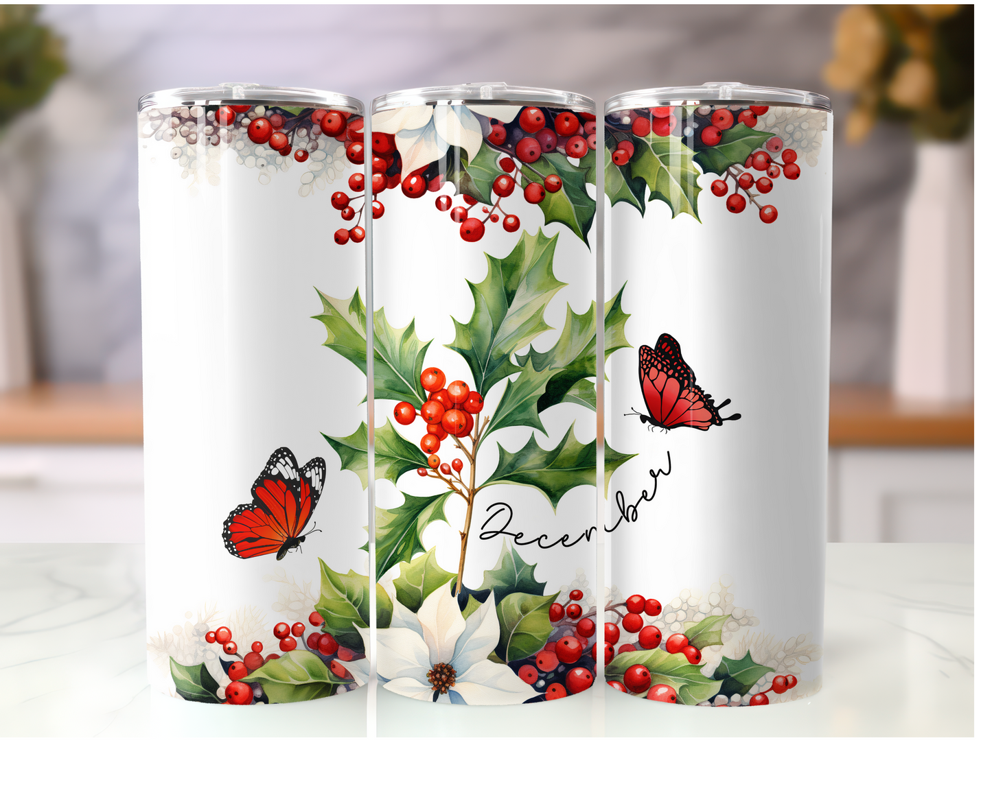 Birth Month Flower Tumbler