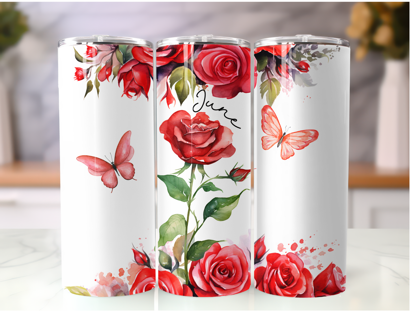 Birth Month Flower Tumbler