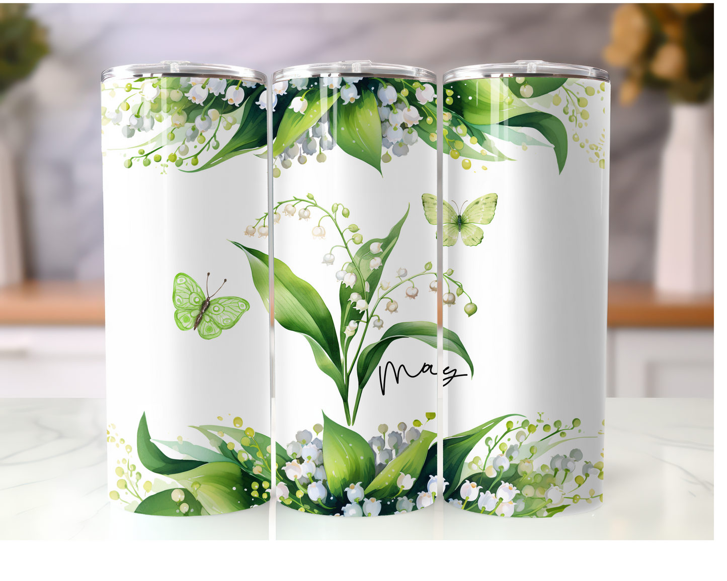 Birth Month Flower Tumbler