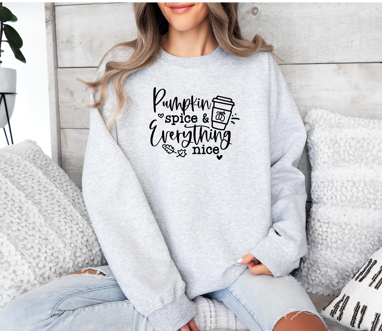 Pumpkin Spice and everything nice sweater