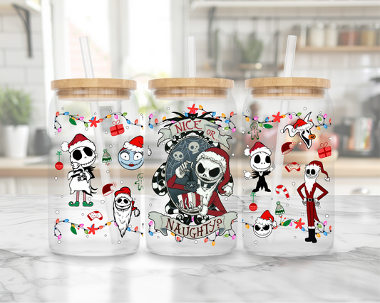 Nightmare Before Christmas Libby Glass