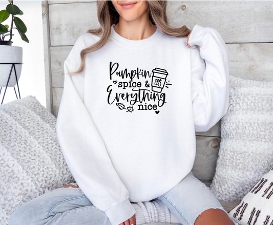 Pumpkin Spice and everything nice sweater