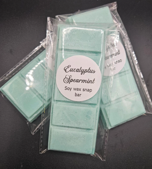 Eucalyptus Spearmint Soy Wax Snap Bar