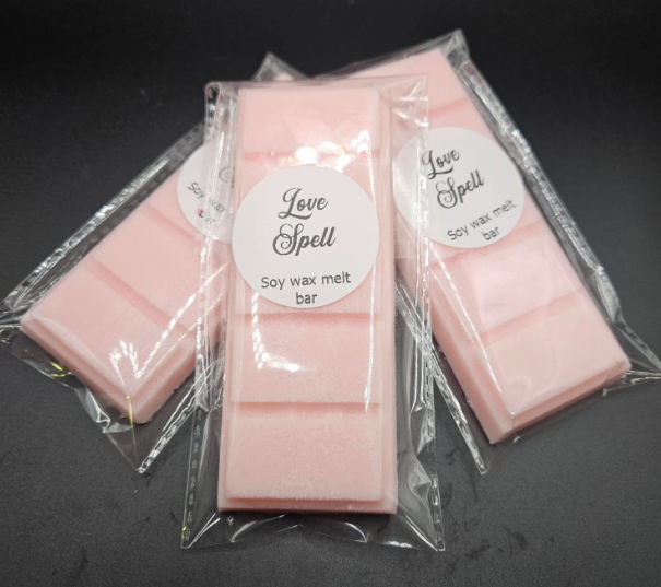 Love Spell Soy Wax Snap Bar