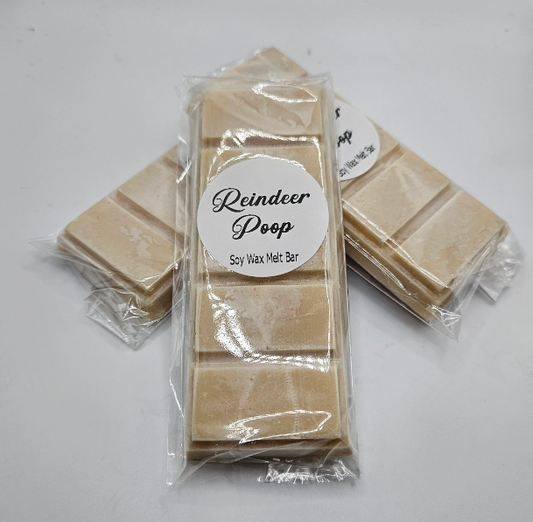 Reindeer Poop Soy Wax Snap Bar