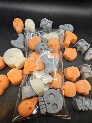 Fall Scents Halloween Shape Wax Melt Bags