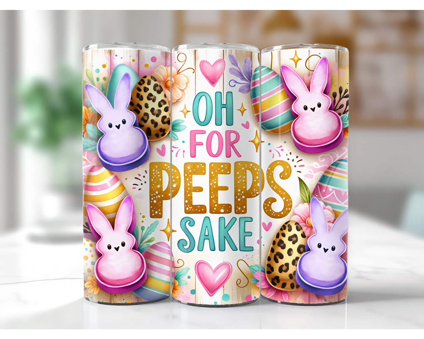 Oh for Peeps Sake Easter Tumbler