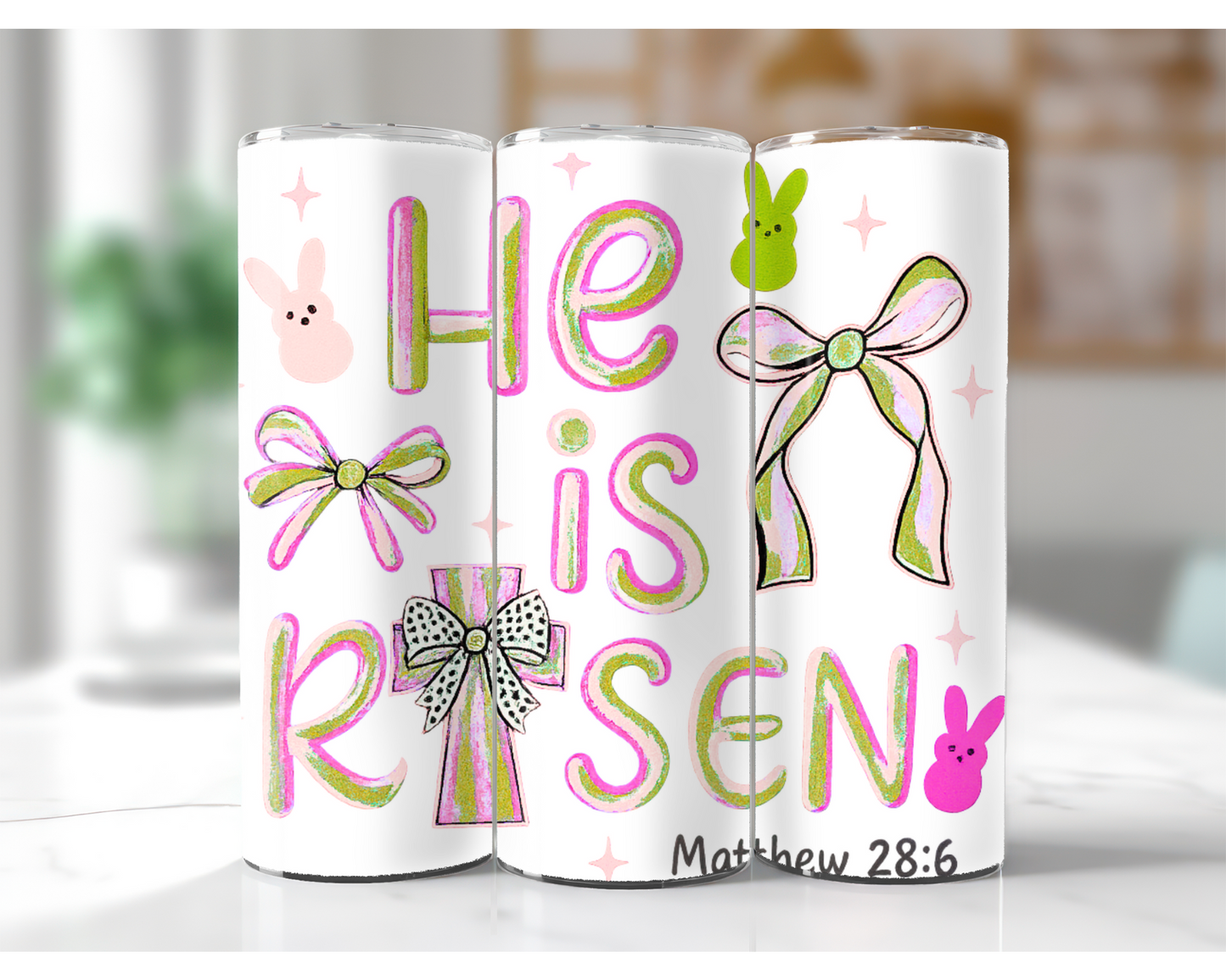 He is Risen Easter Tumbler