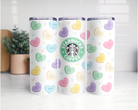 Sweet Hearts Starbucks Valentine's Day Tumbler