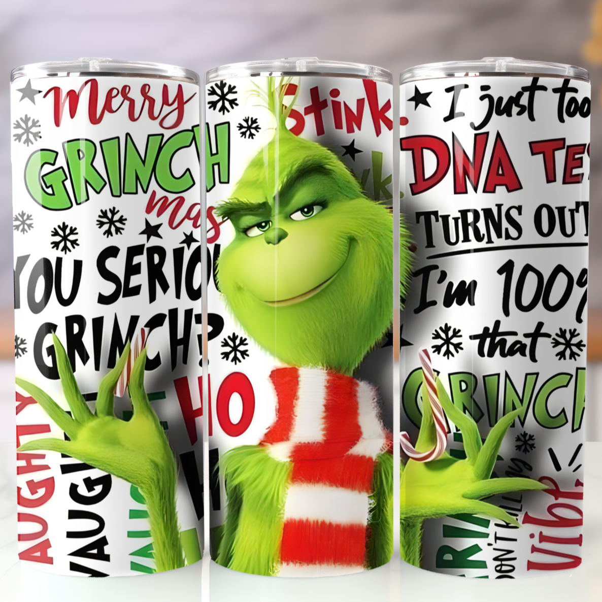 Christmas Grinch Tumbler