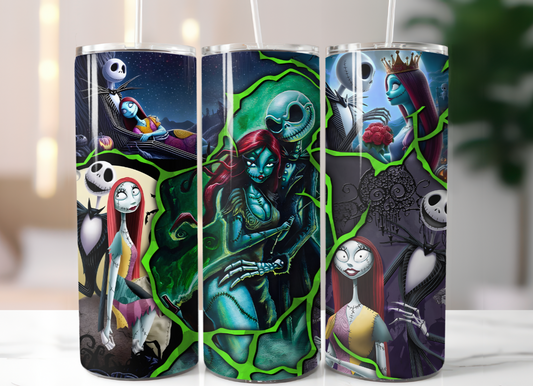 Nightmare Before Christmas Tumbler