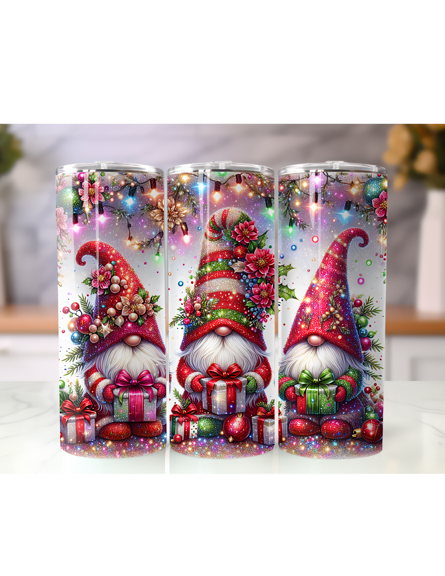 Gnomes Christmas Tumbler