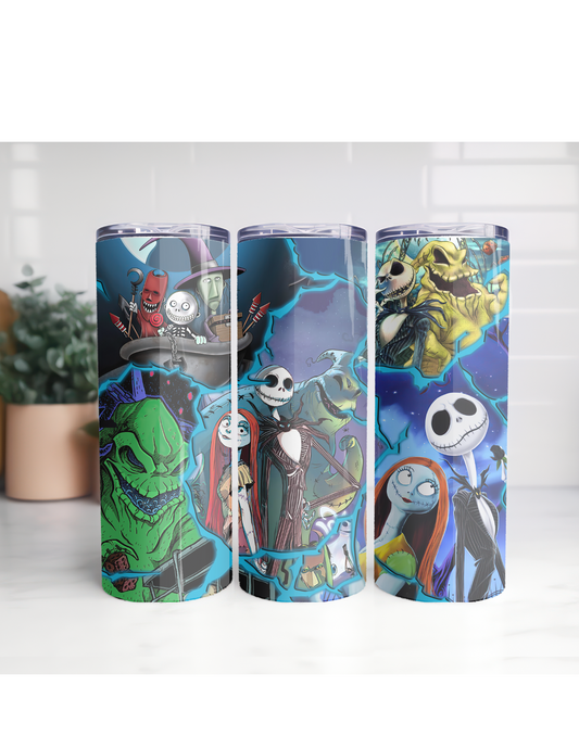 Nightmare Before Christmas Tumbler