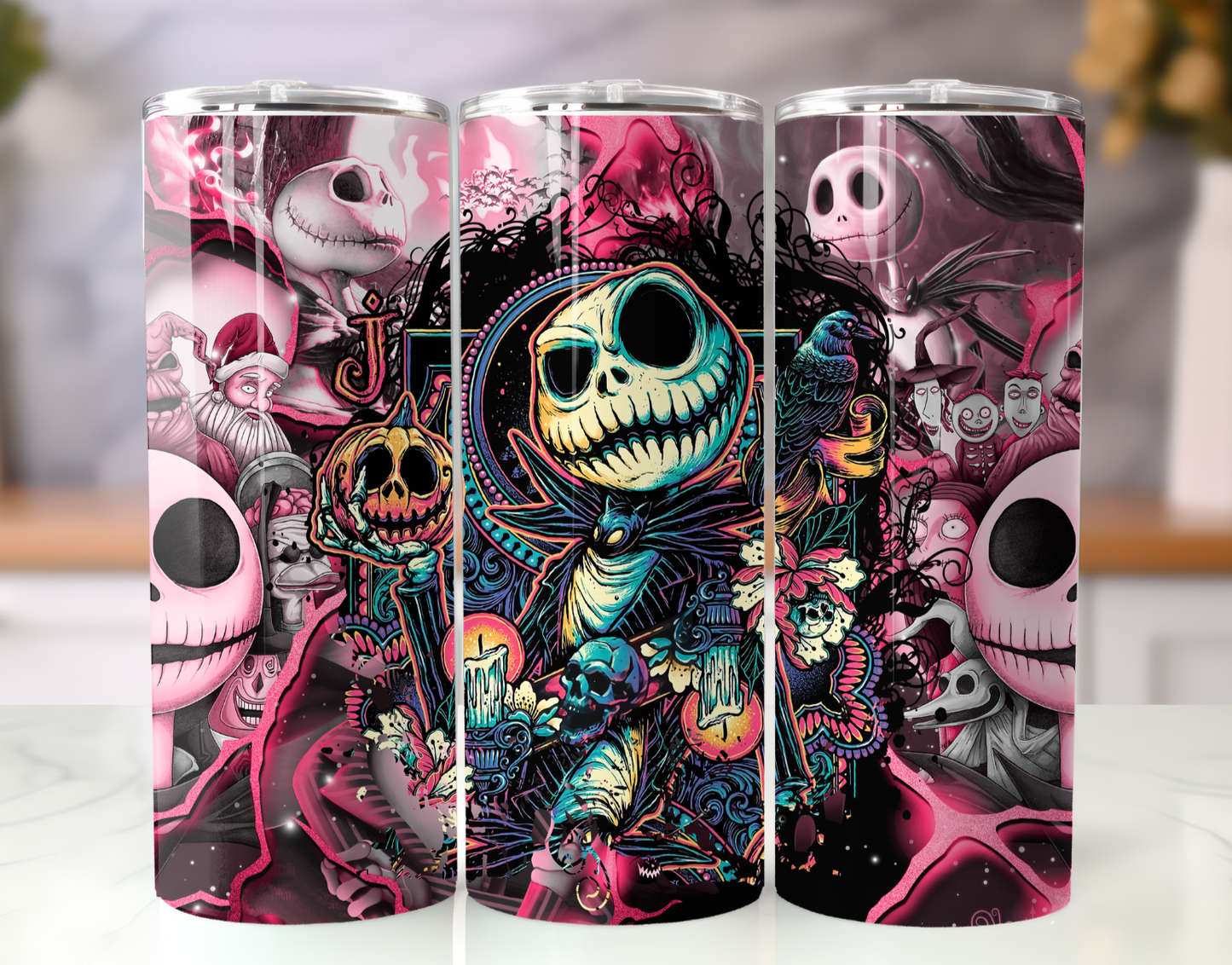 Nightmare Before Christmas Tumbler