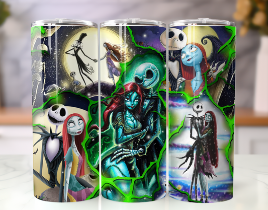 Nightmare Before Christmas Tumbler